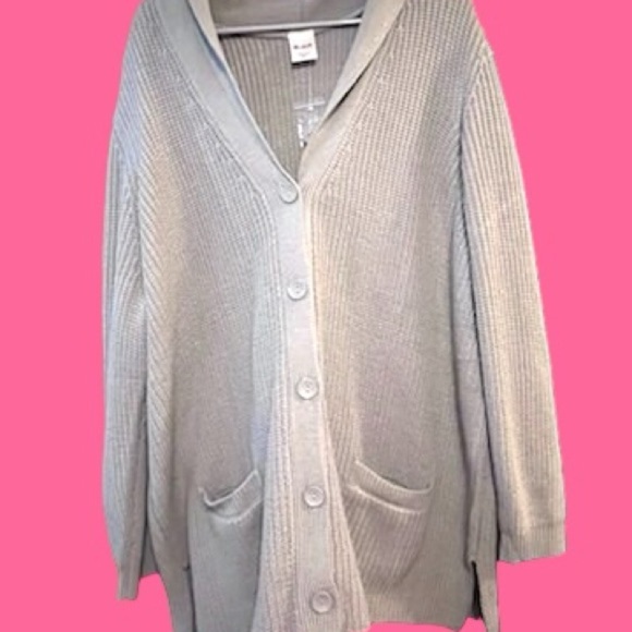 Blair Women's Gray Cardigan Sweater - Picture 1 of 5